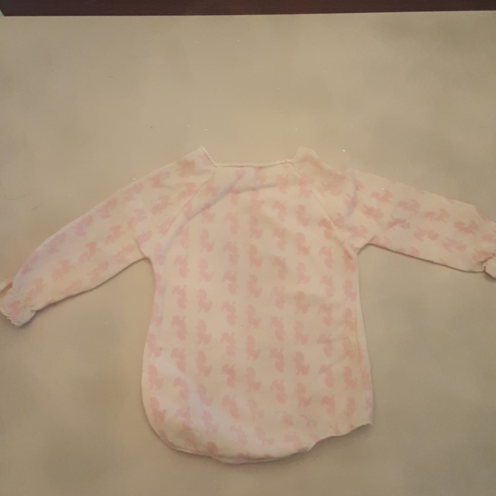 Vintage 70s French Poodle Onsie